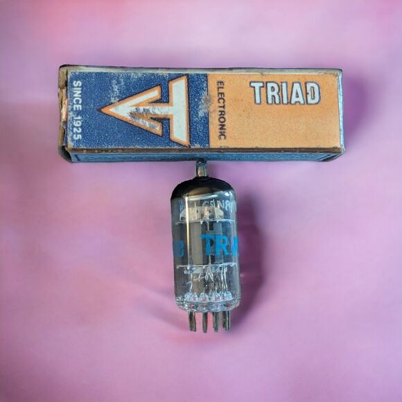 Triad 6LN8 Vacuum Tube TV Stereo Guitar AMP Ham Radio New in Box 9 Pin USA - Picture 1 of 5